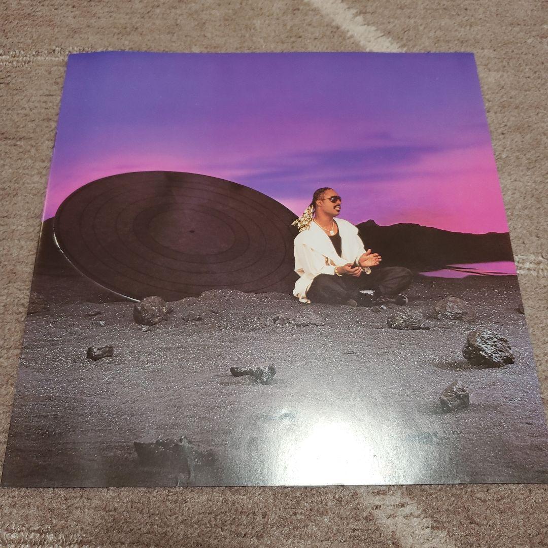 Stevie Wonder - In Square Circle LP 1985 Japan Vinyl Record with Obi & Booklet