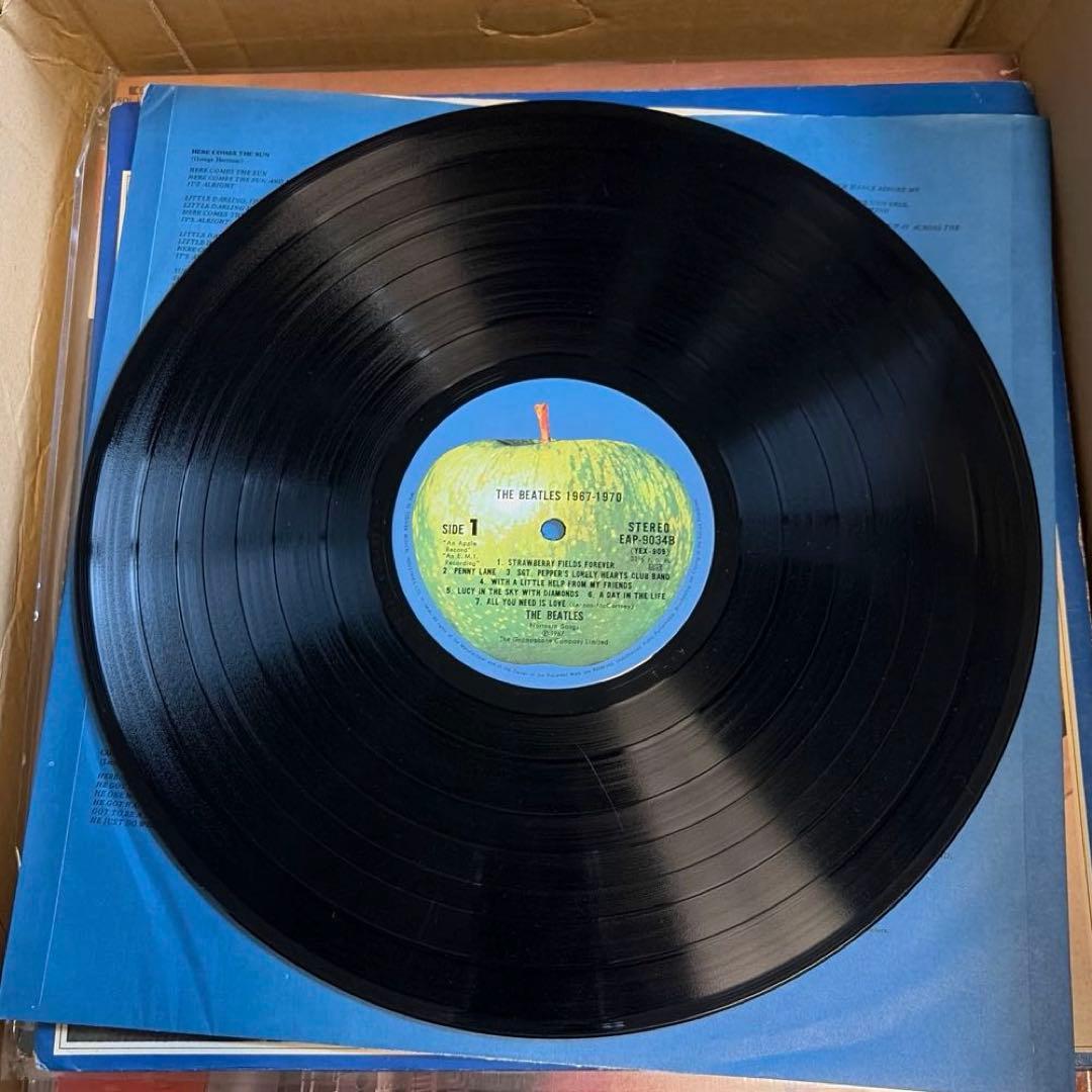 The Beatles LP Record 1967-1970 Used Near Mint Cover Damage | Japansoundstore