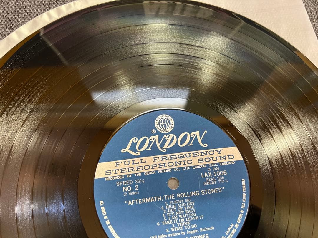 The Rolling Stones - Aftermath LP 1976 Japan Pressing London LAX-1006 Classic Ro