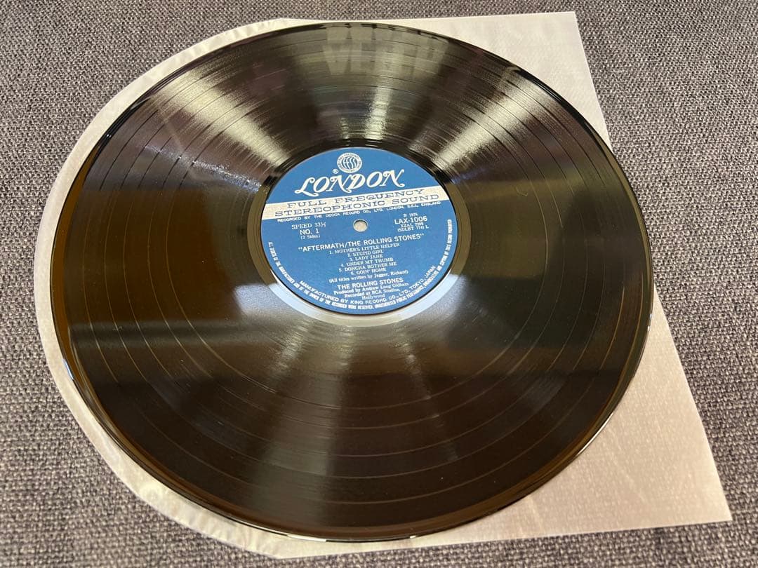 The Rolling Stones - Aftermath LP 1976 Japan Pressing London LAX-1006 Classic Ro