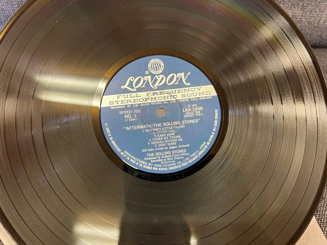 The Rolling Stones - Aftermath LP 1976 Japan Pressing London LAX-1006 Classic Ro