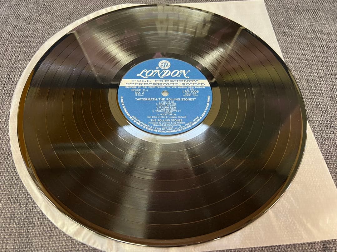 The Rolling Stones - Aftermath LP 1976 Japan Pressing London LAX-1006 Classic Ro