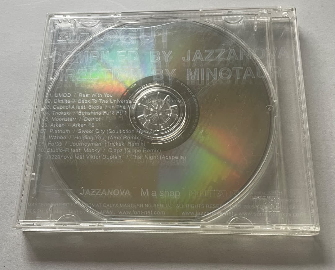 Jazzanova - Lied-Gut CD Limited 1000 Copies Minotaur Collaboration Japan Import