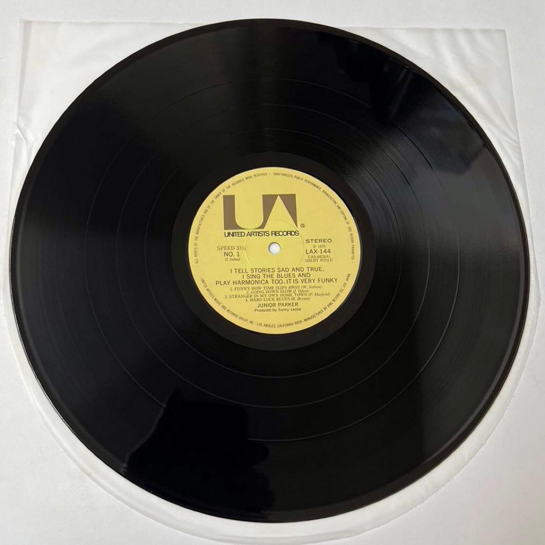 Junior Parker I Tell Stories Sad And True Japan LP Vinyl Record LAX-144