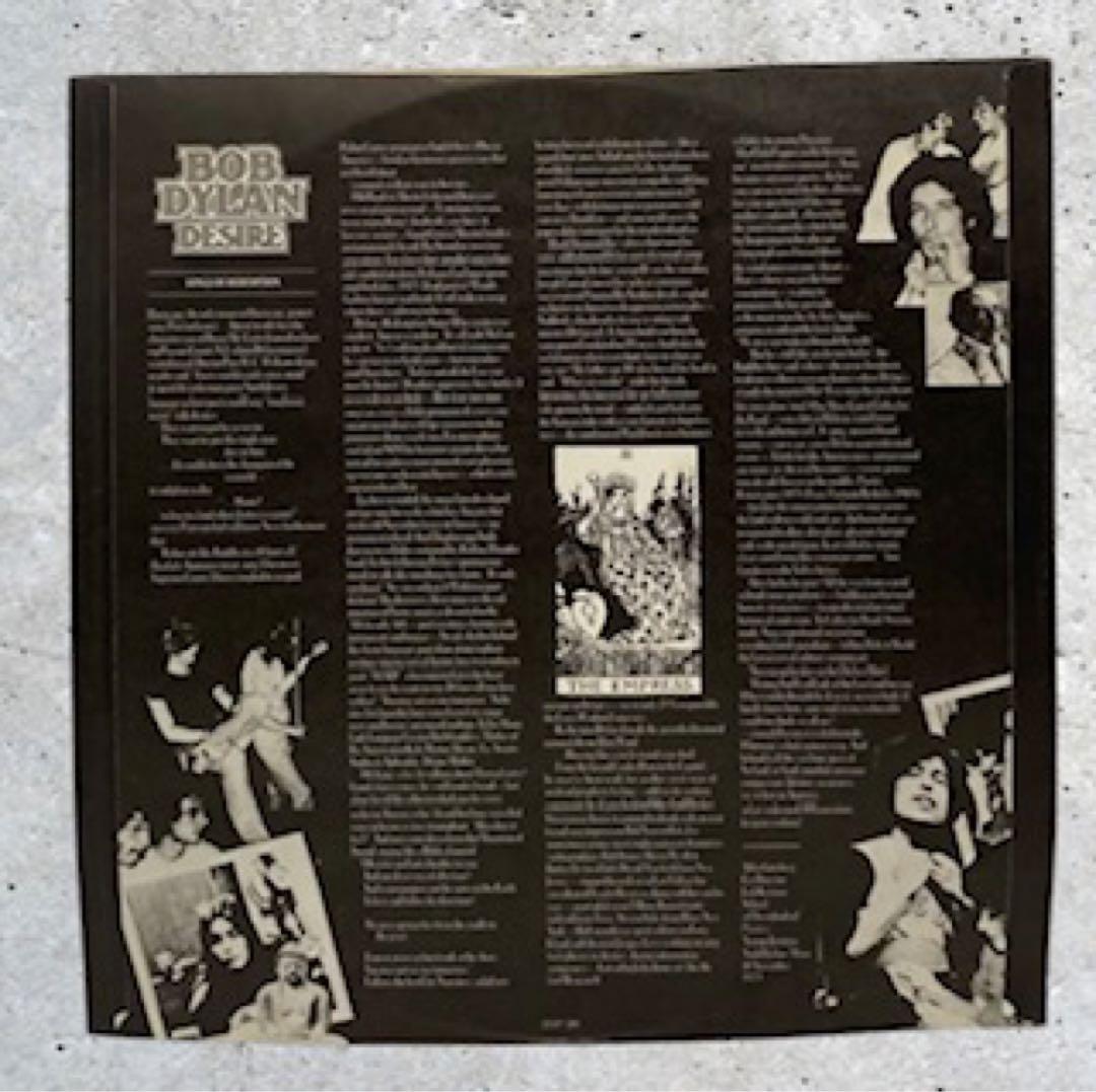 Bob Dylan - Desire LP Vinyl 1976 Japan CBS/Sony 25AP 289 Folk Rock