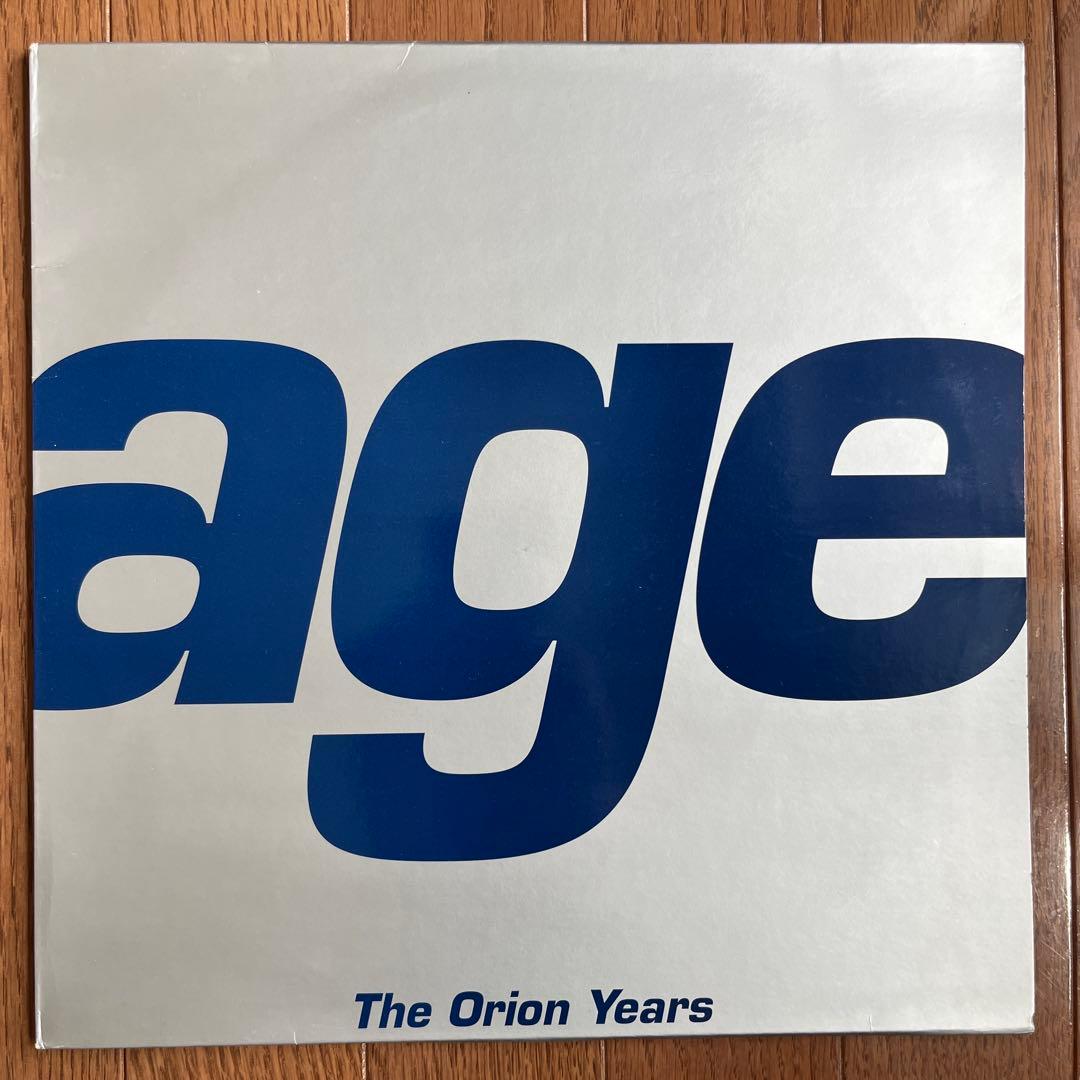 age The Orion Years 2LP Clear Vinyl Record Used | Japansoundstore
