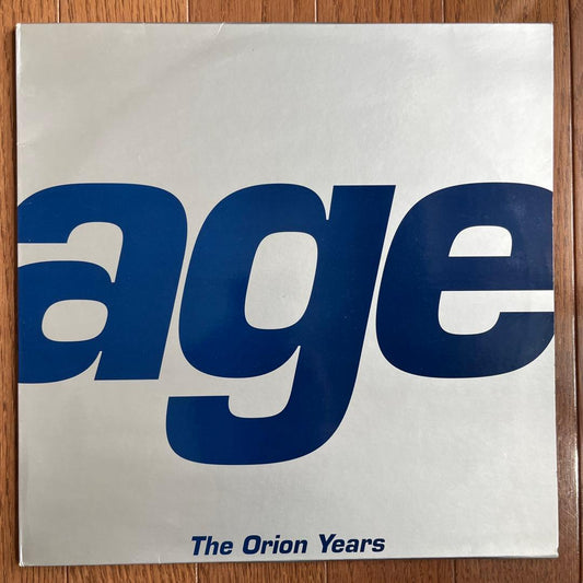 age The Orion Years 2LP Clear Vinyl Record Used | Japansoundstore