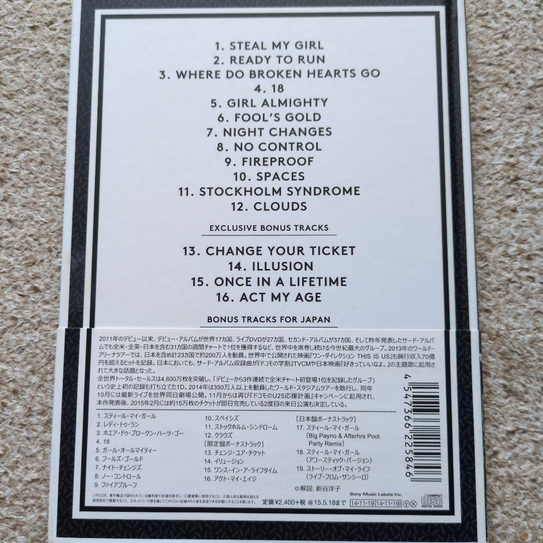 One Direction Four The Ultimate Edition CD Japan Press Limited Edition with OBI