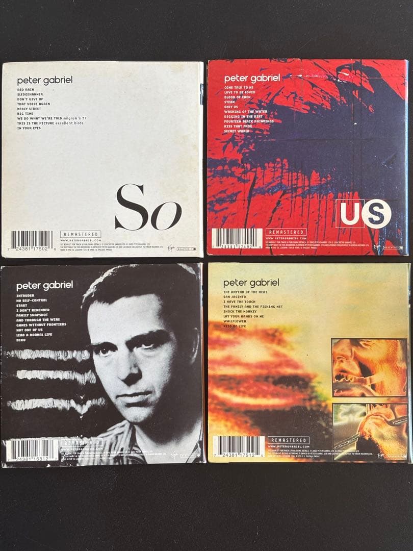 Peter Gabriel 4 CD Limited Edition Paper Jacket Discontinued 2002 Near Mint | Japansoundstore