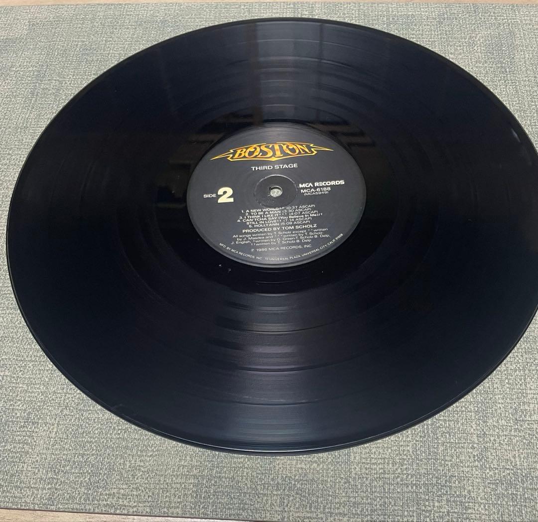 Boston - Third Stage (1986) Vinyl LP US Original Masterdisk Pressing