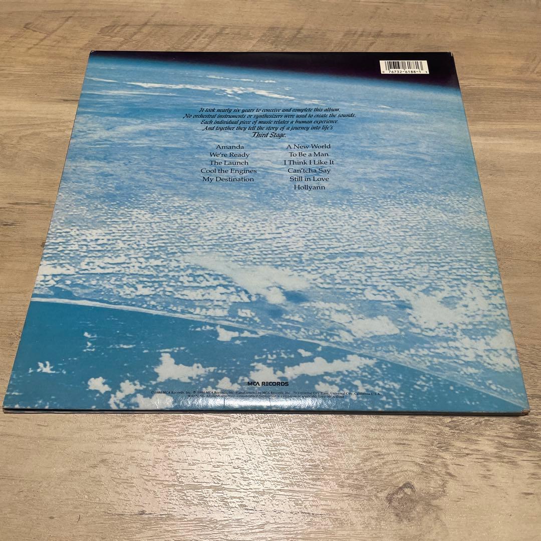 Boston - Third Stage (1986) Vinyl LP US Original Masterdisk Pressing