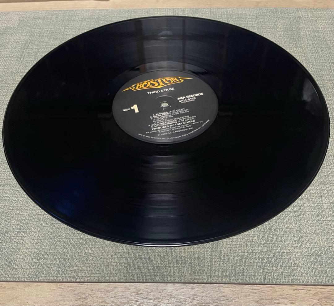 Boston - Third Stage (1986) Vinyl LP US Original Masterdisk Pressing