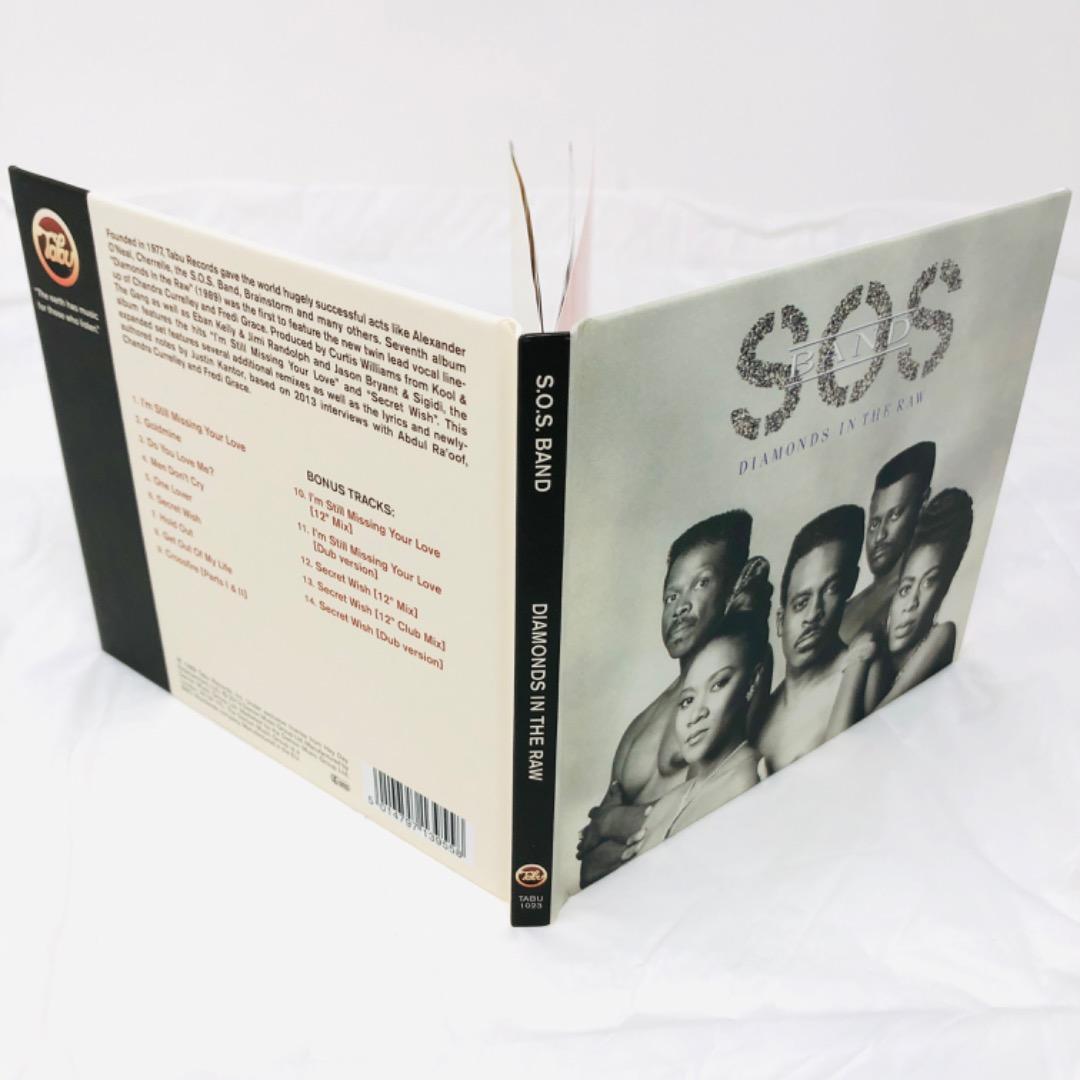 S.O.S. Band - Diamonds In The Raw CD Tabu Re-born Expanded Edition 2013 EU