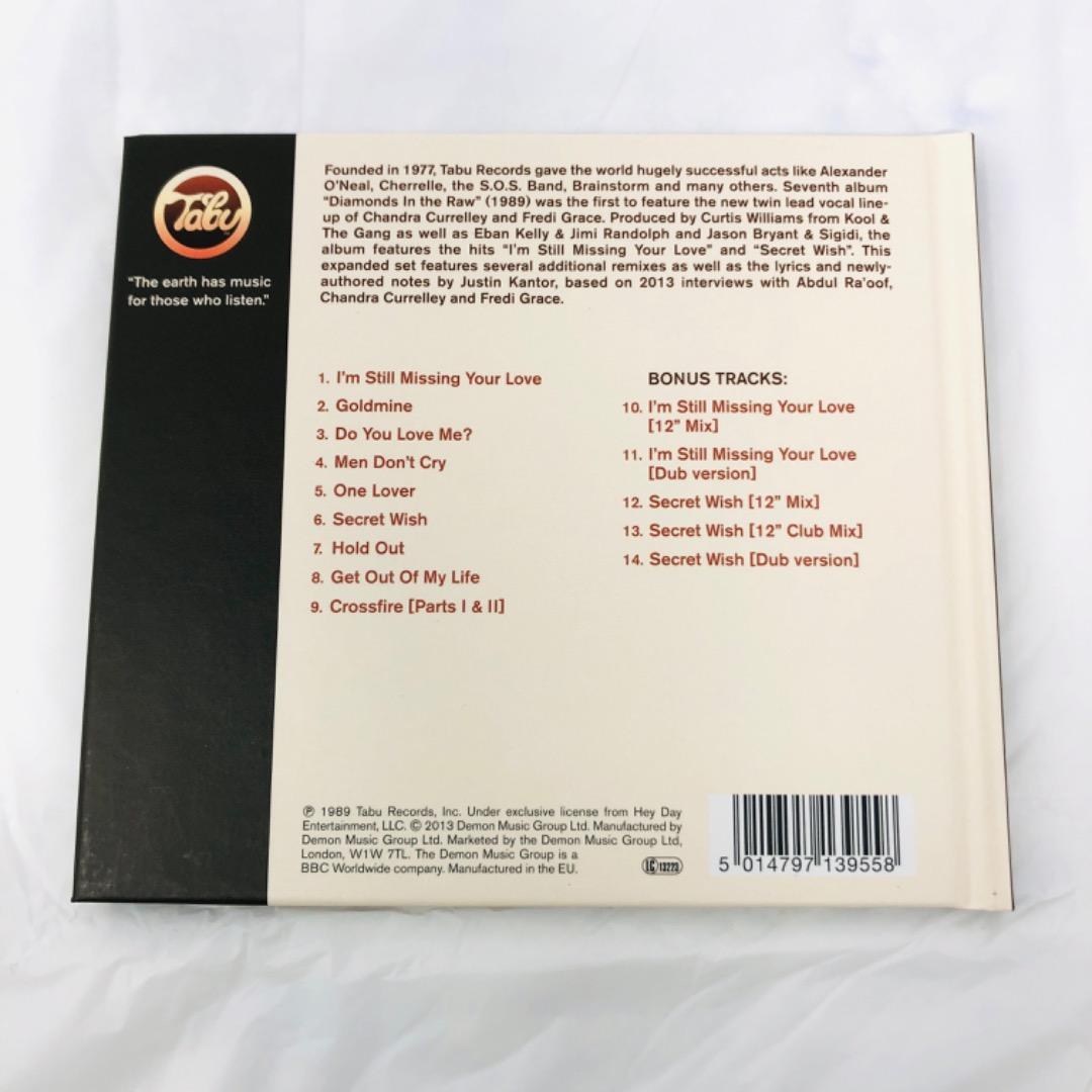 S.O.S. Band - Diamonds In The Raw CD Tabu Re-born Expanded Edition 2013 EU