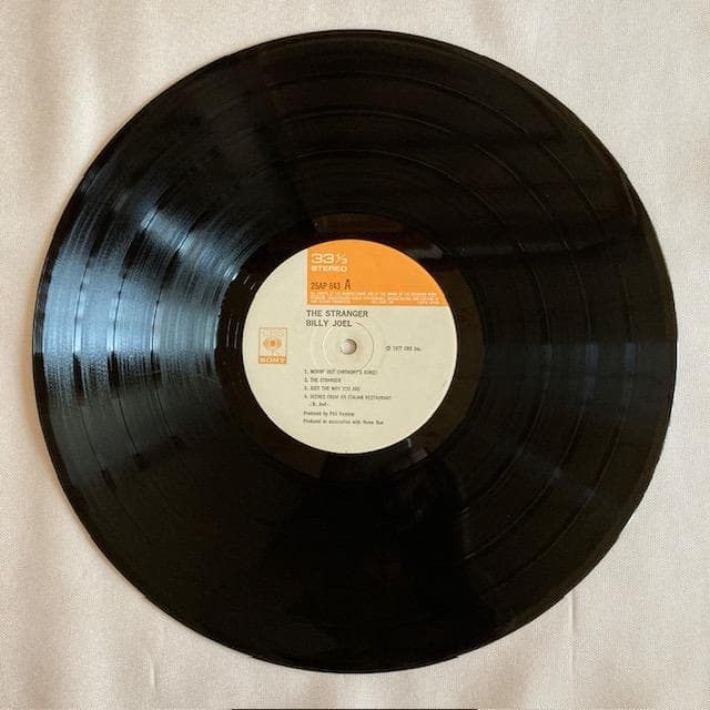 Billy Joel The Stranger LP Vinyl 25AP843 Japan w/ Obi Strip