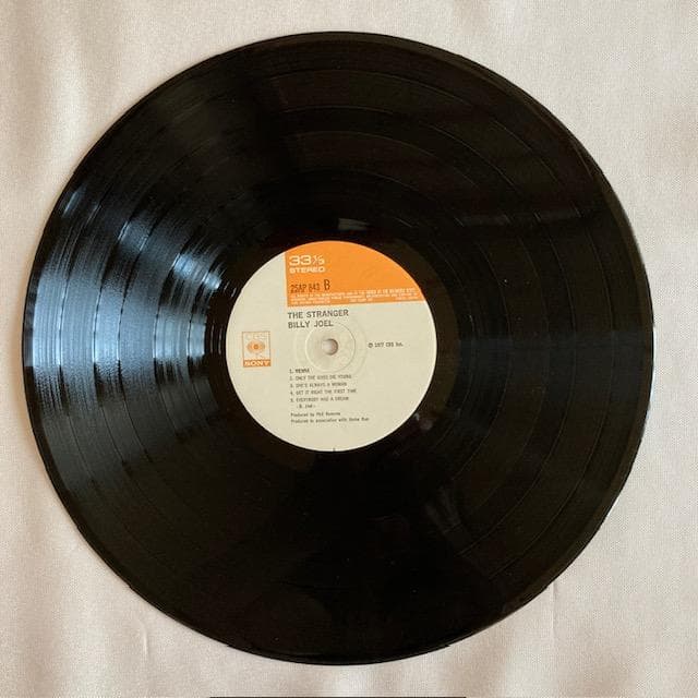 Billy Joel The Stranger LP Vinyl 25AP843 Japan w/ Obi Strip