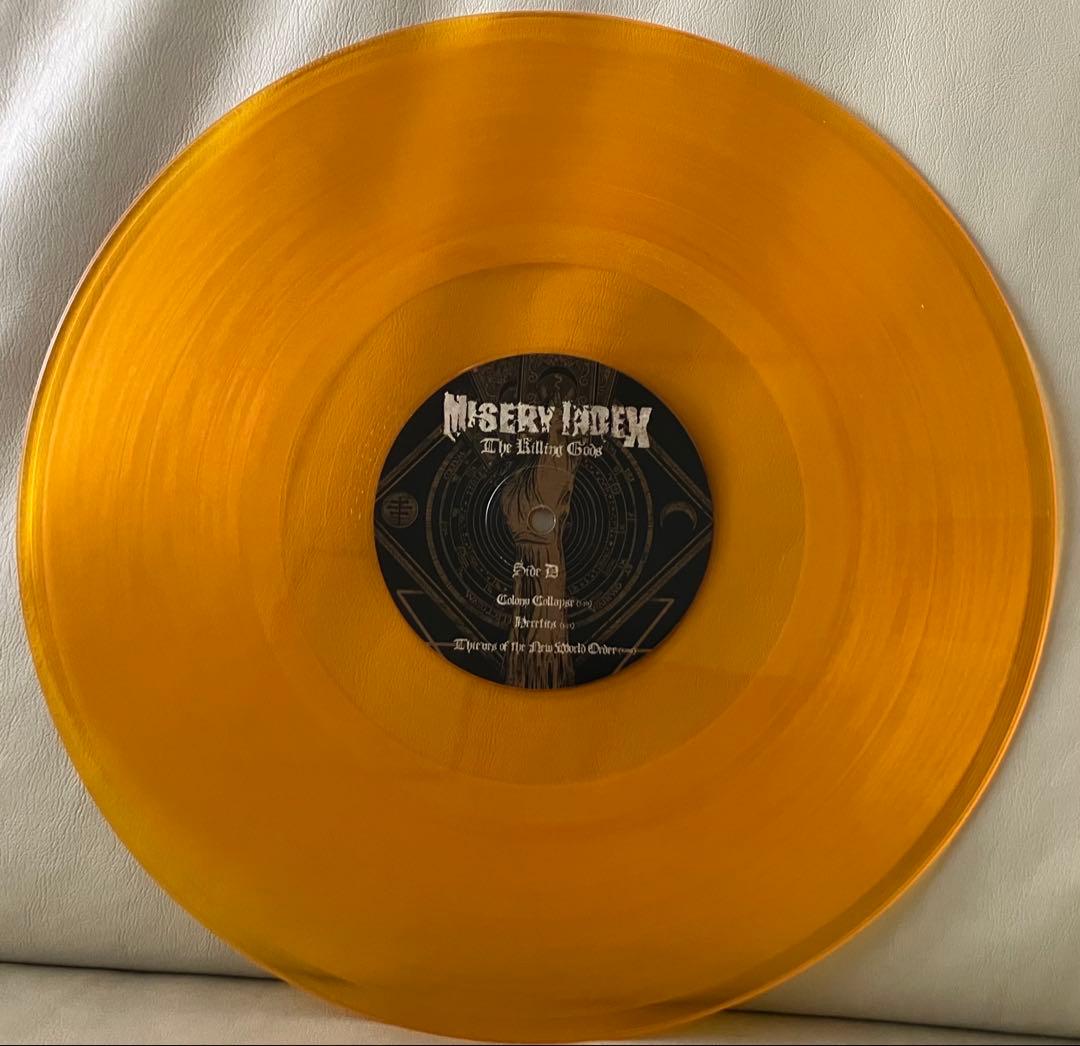 Misery Index - The Killing Gods 2LP Colored Vinyl Limited Edition Death Metal