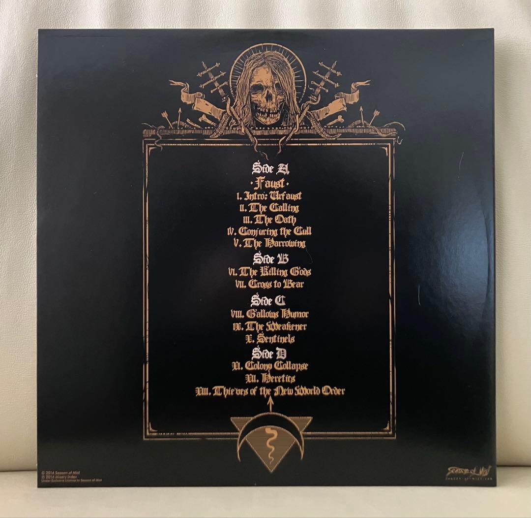 Misery Index - The Killing Gods 2LP Colored Vinyl Limited Edition Death Metal