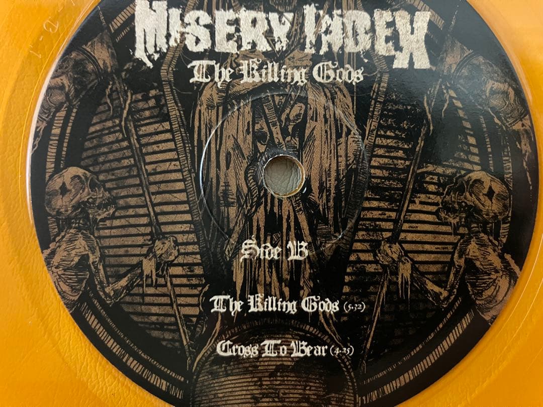 Misery Index - The Killing Gods 2LP Colored Vinyl Limited Edition Death Metal