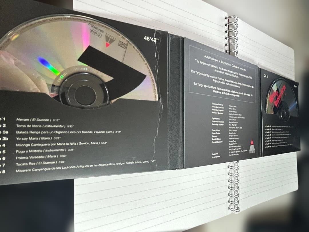 Astor Piazzolla Maria De Buenos Aires 2CD Set Gidon Kremer Kremerata Musica