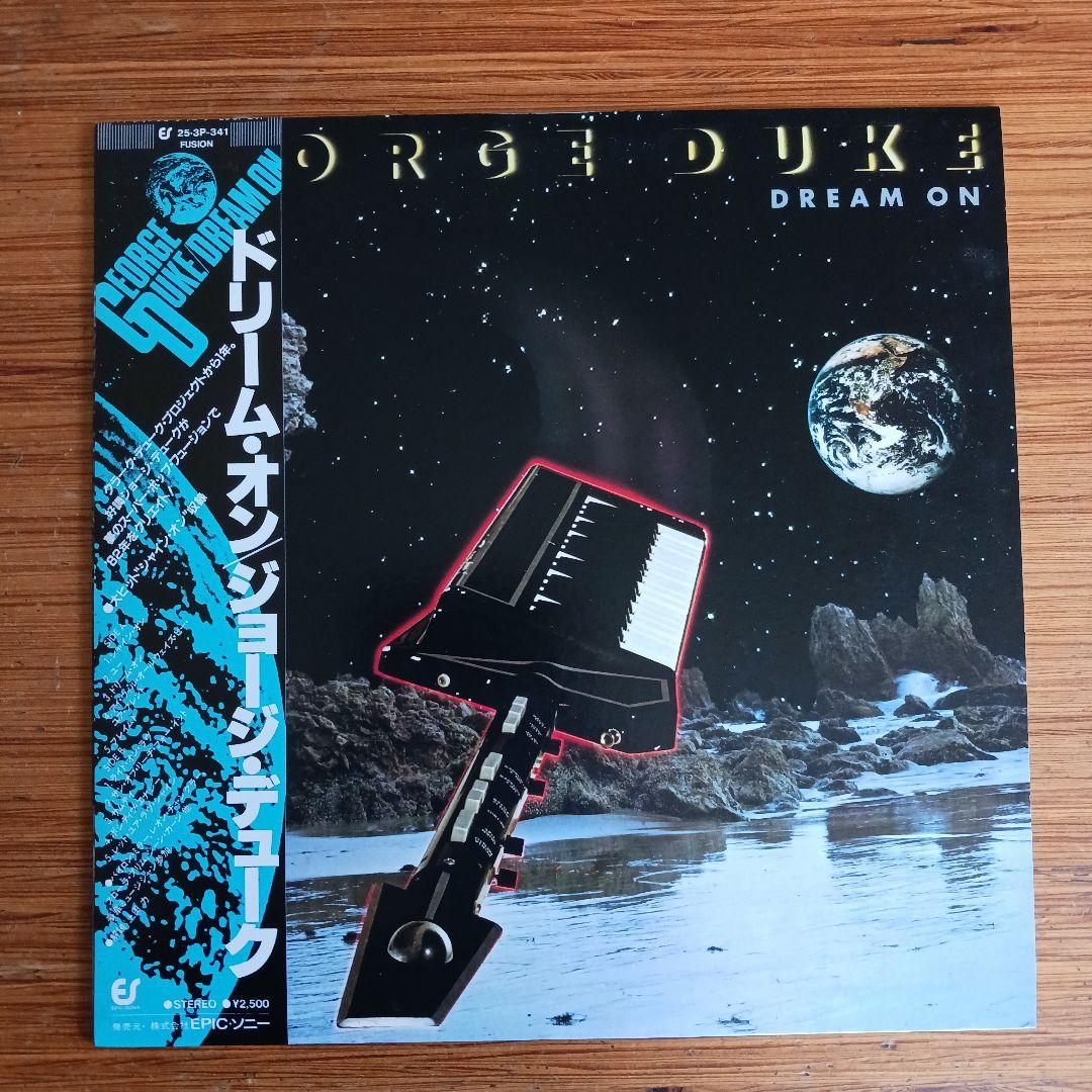 George Duke - Dream On LP Japan 1982 Epic 25-3P-341 Funk Fusion w/ Obi