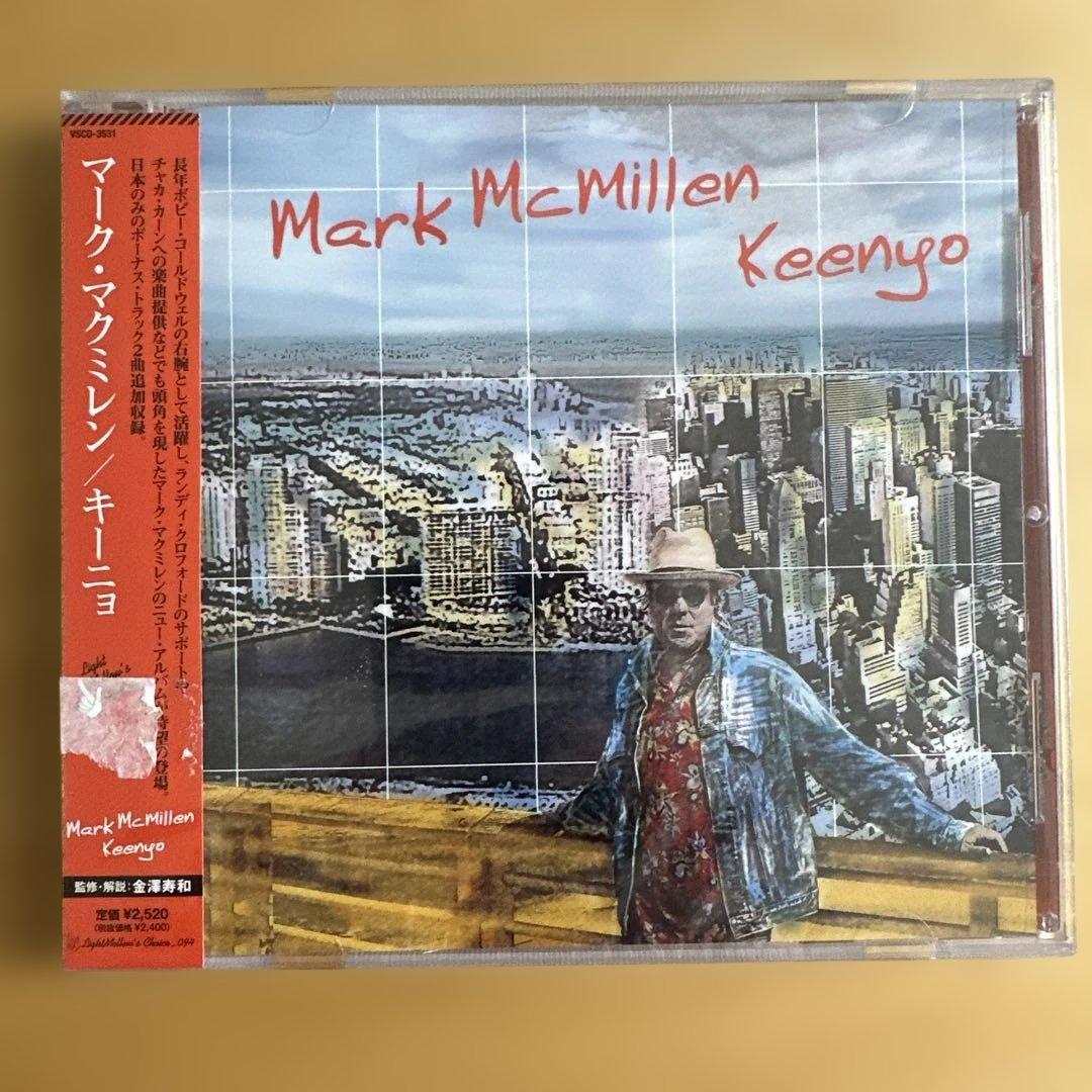 Mark McMillen - Keenyo CD Japan Press with OBI Promo Copy VSCD-3531