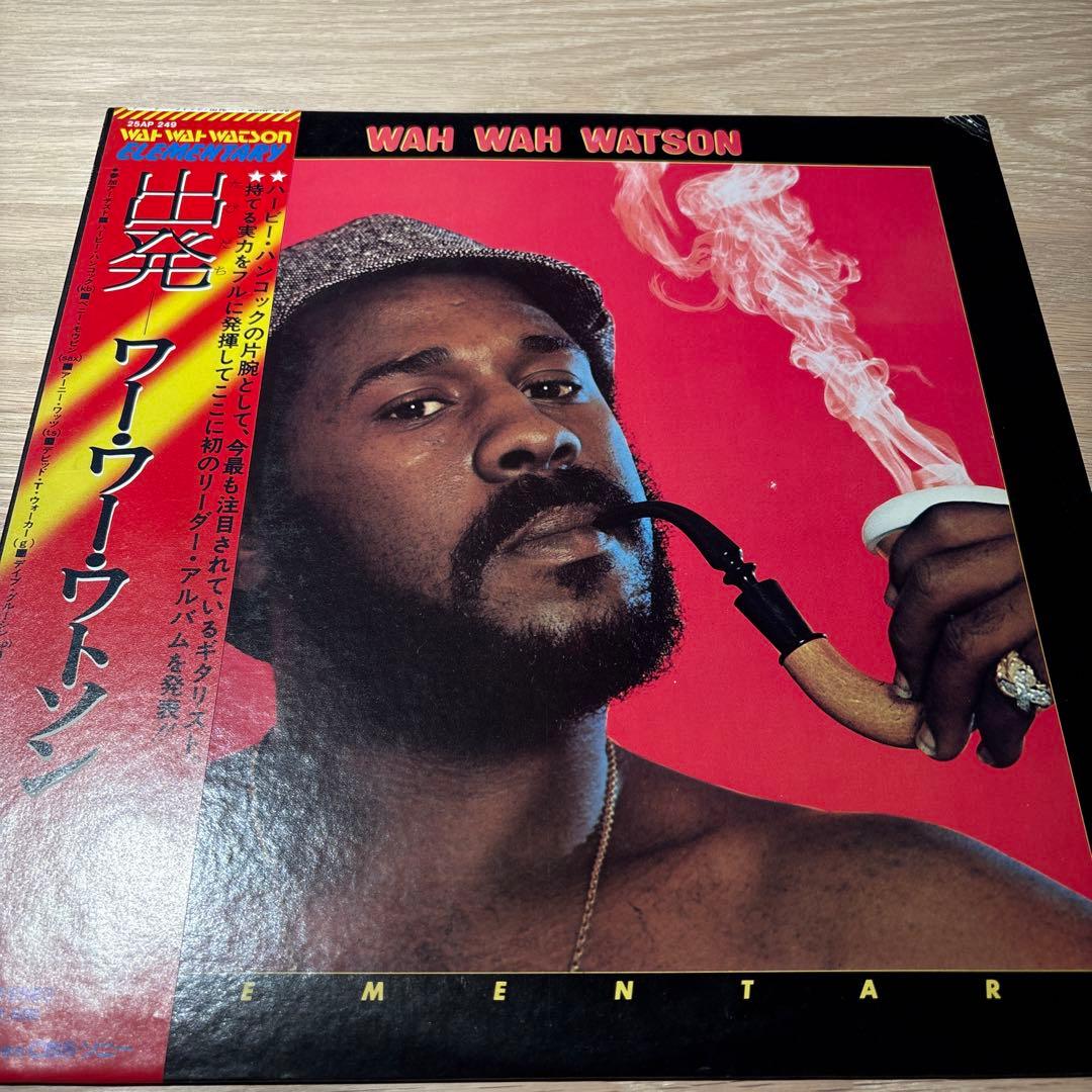Wah Wah Watson - Elementary LP 1976 Japan Jazz Funk Herbie Hancock Obi Included