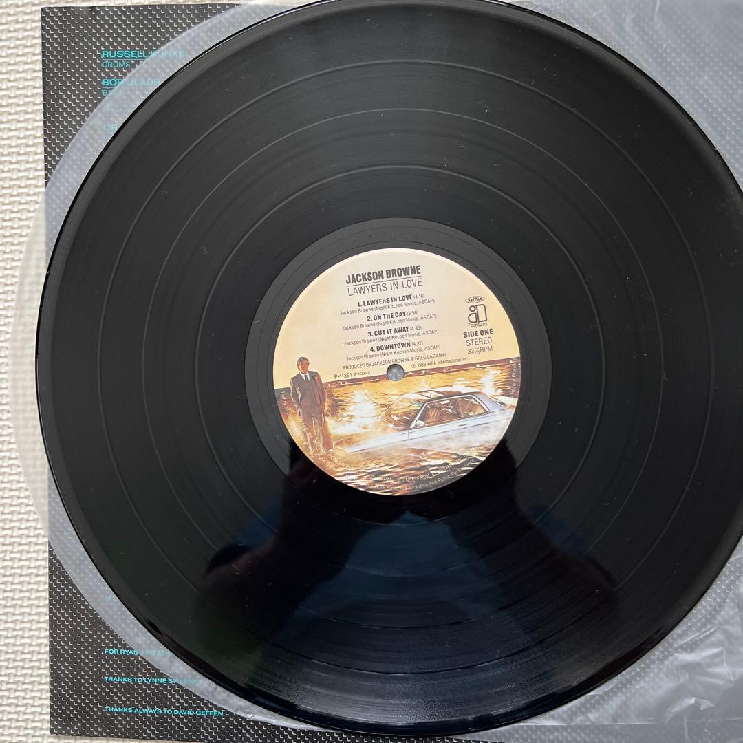 Jackson Browne - Lawyers in Love - Japan Vinyl LP - With Obi and Lyric Insert
