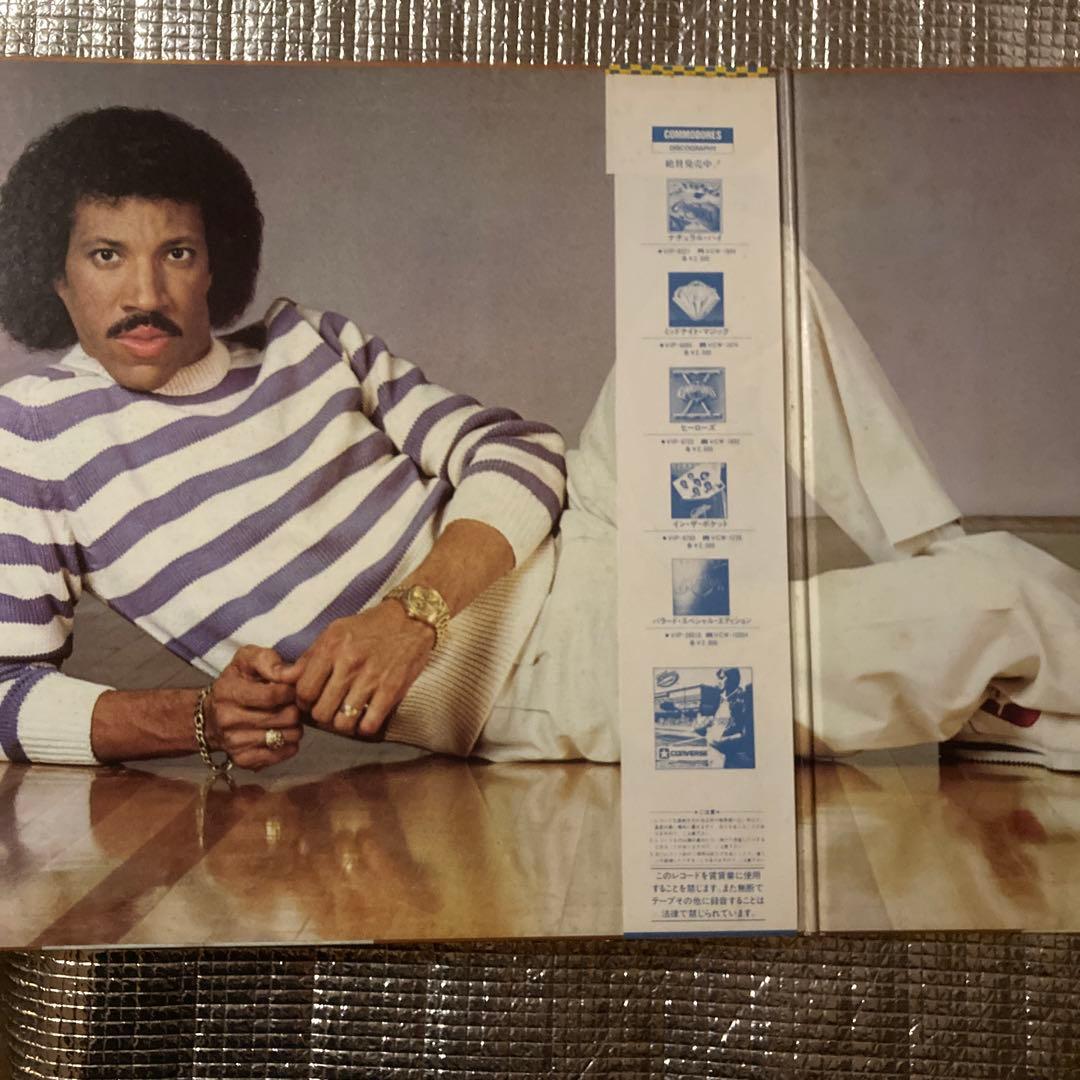 Lionel Richie Self-Titled 1982 Japan LP Vinyl Record w/ OBI Soul R&B Motown