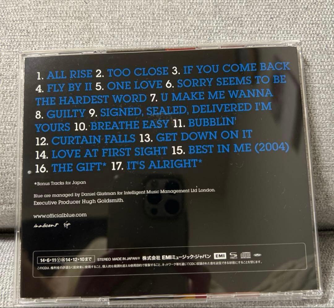 Blue Best of Blue CD Japan Press with OBI 17 Tracks Bonus Tracks J-Pop/Pop