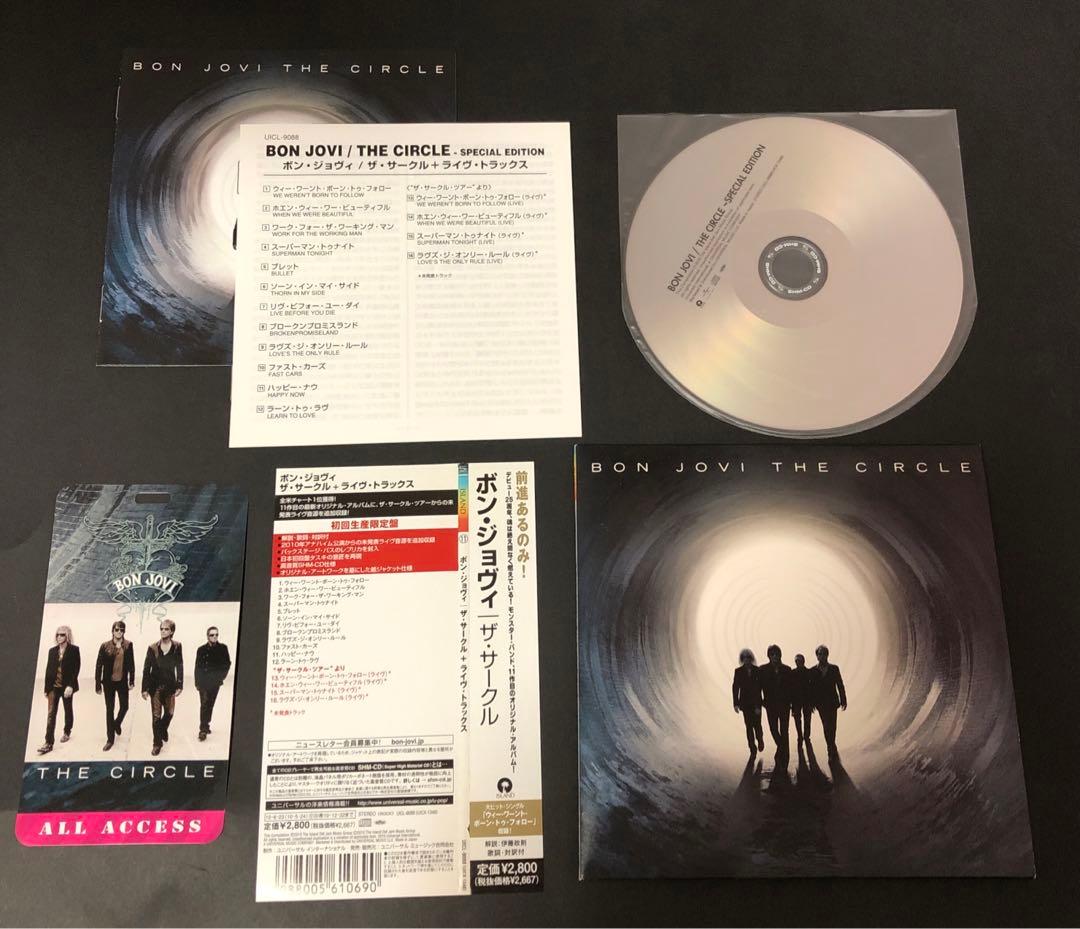 Bon Jovi - The Circle - Special Edition Japan Press SHM-CD with OBI