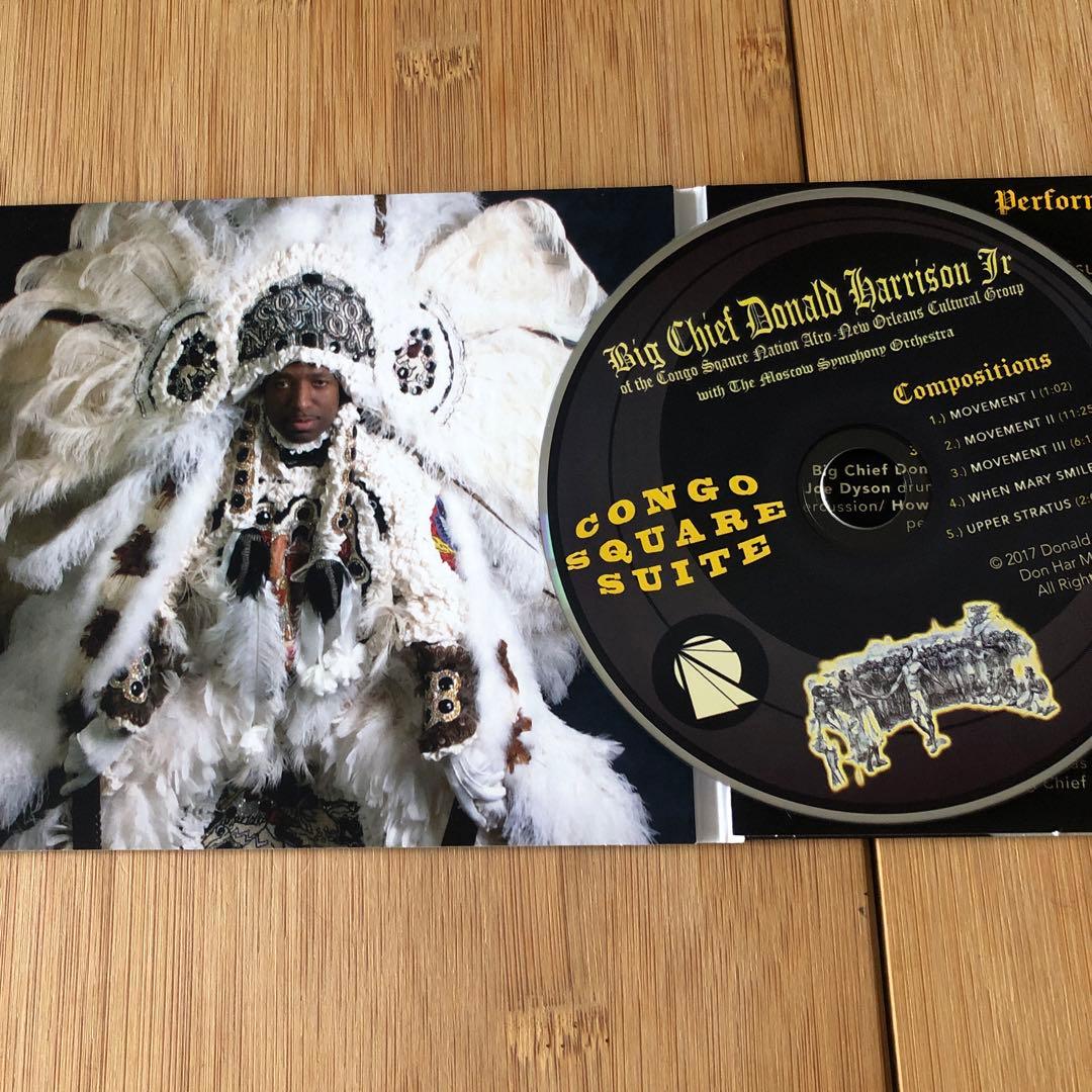 Donald Harrison - Congo Square Suite CD, Gatefold Cardboard Sleeve, 2017 Jazz