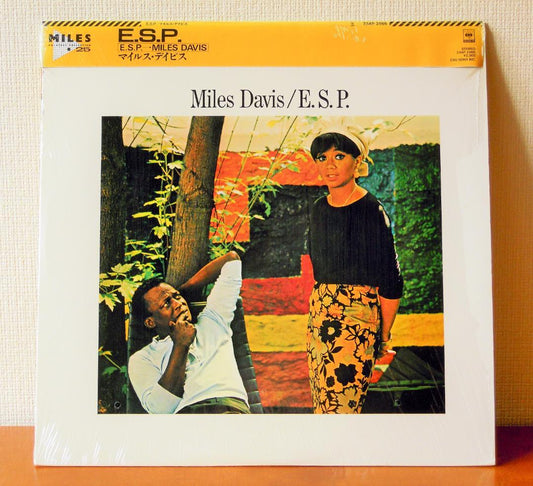 Miles Davis - E.S.P. Vinyl LP Japan CBS/Sony 23AP 2566 Jazz Record With Obi