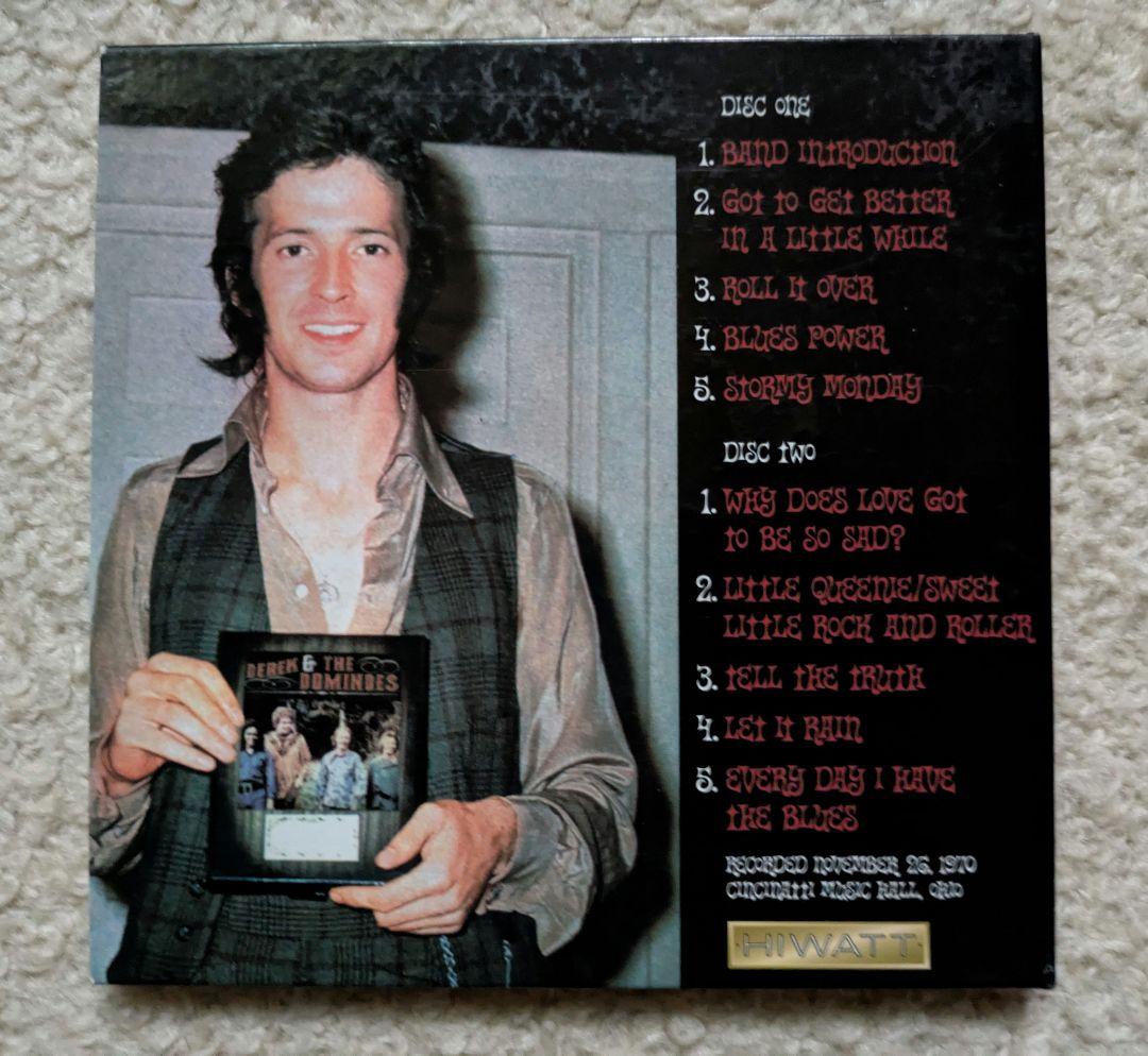 Derek & the Dominos Live 2-CD Set B.B. King Guest Rare Ohio 1970 Used | Japansoundstore