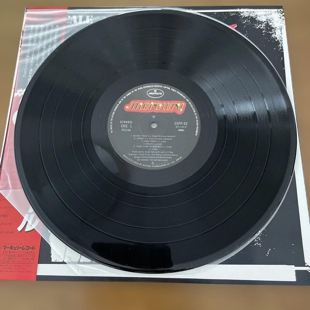 J.J. Cale - #8 Vinyl LP 1983 Japan Issue with Obi & Lyric Insert