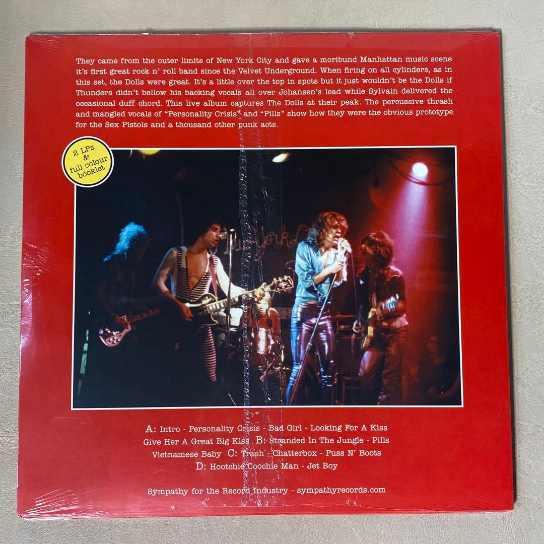 New York Dolls From Paris With Love (L.U.V) 2LP Set Live Album Limited Edition