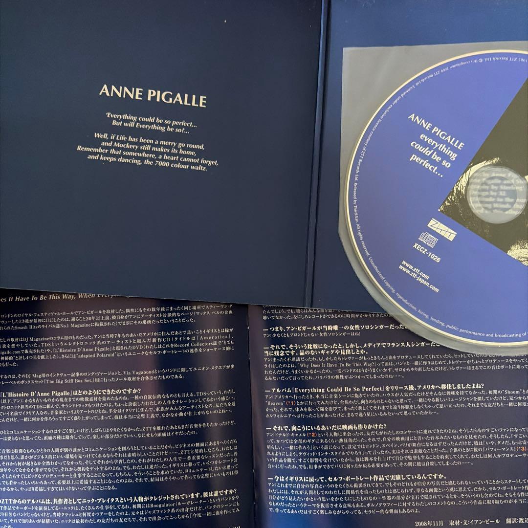 Anne Pigalle - Everything Could Be So Perfect CD Japan Press Paper Sleeve