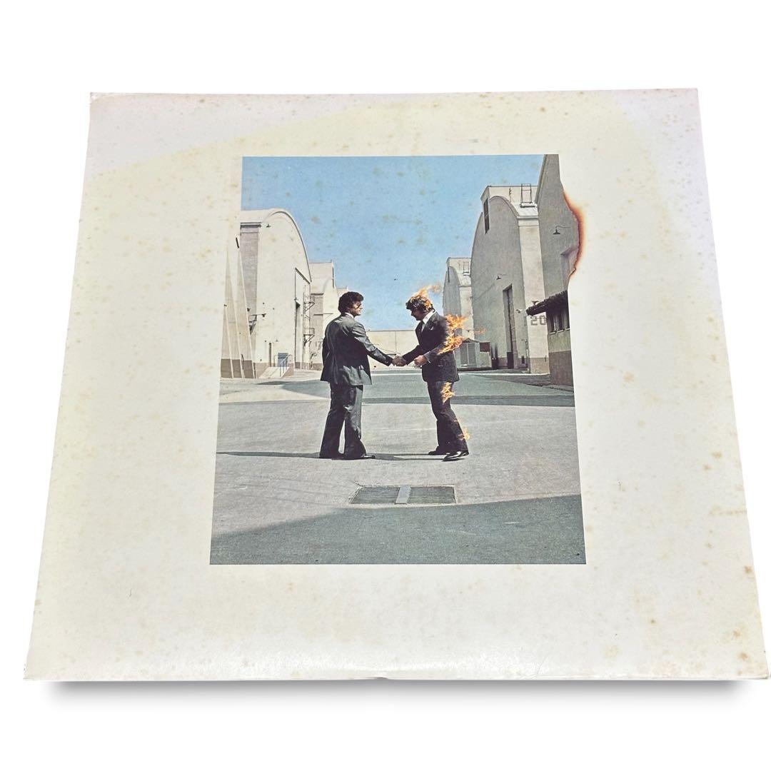 Pink Floyd Wish You Were Here LP Record Original Jacket Lyrics Used | Japansoundstore
