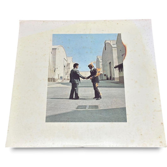 Pink Floyd Wish You Were Here LP Record Original Jacket Lyrics Used | Japansoundstore