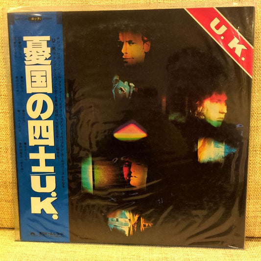 U.K. - S/T (U.K.) LP 1978 Japan Original Pressing Prog Rock Vinyl with Obi