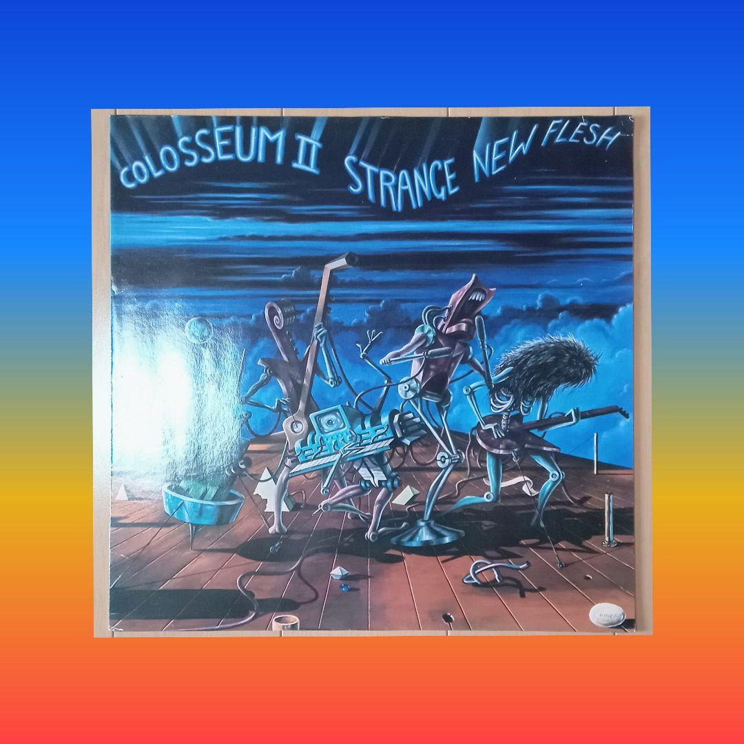 Colosseum II - Strange Flesh LP Vinyl, Gary Moore, Jazz Rock, 1976