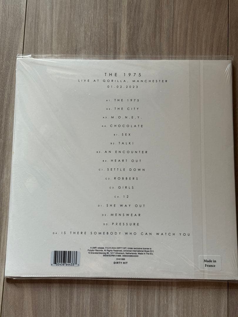 The 1975 - Live At Gorilla Manchester Vinyl LP Record Store Day 2024 White
