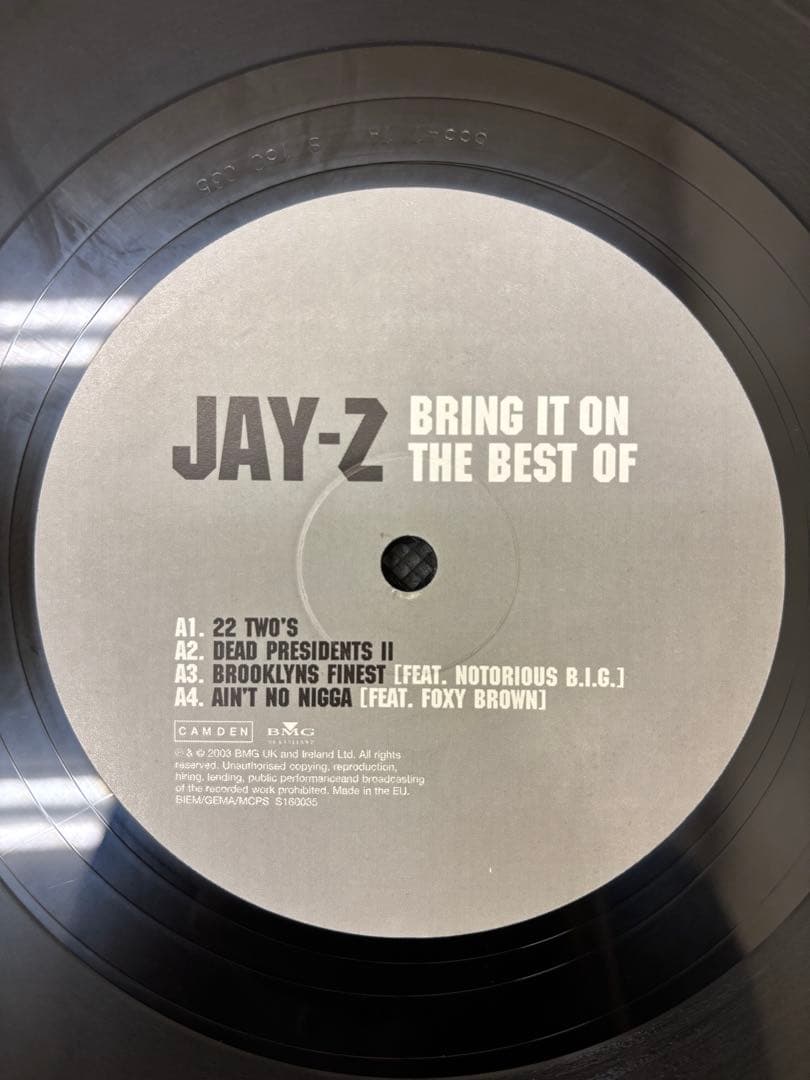 Jay-Z - Bring It On: The Best Of Jay-Z 2LP Vinyl Collection Hip Hop