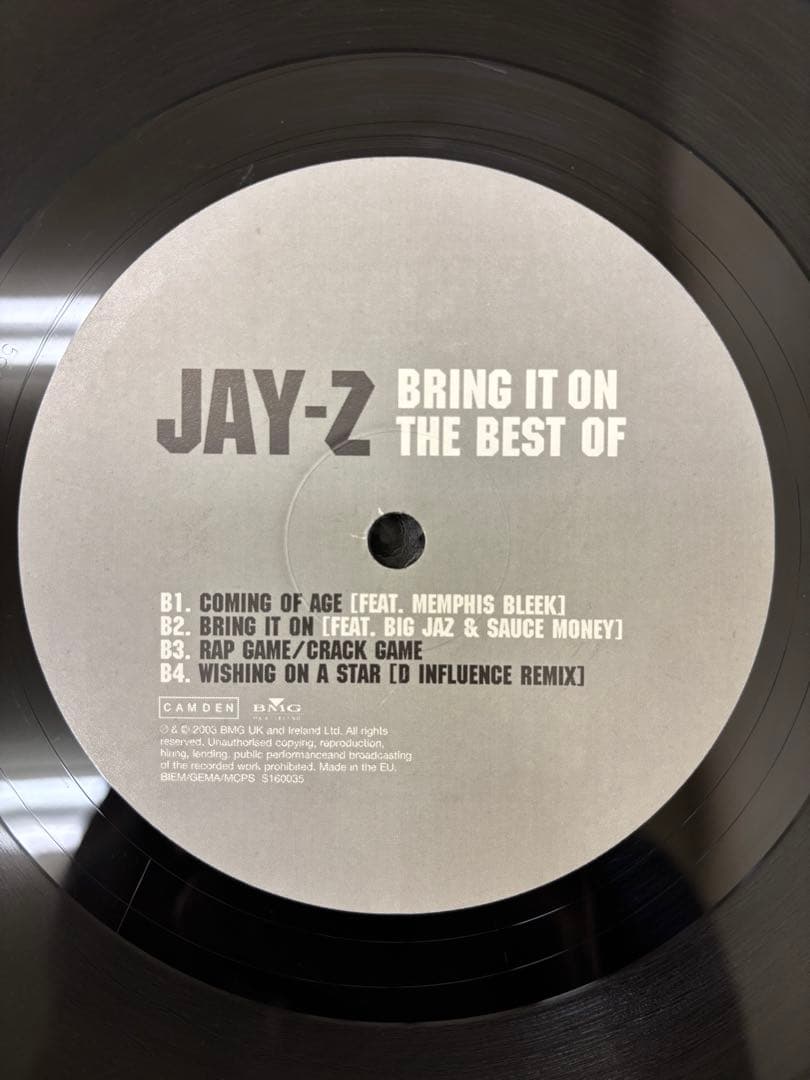 Jay-Z - Bring It On: The Best Of Jay-Z 2LP Vinyl Collection Hip Hop