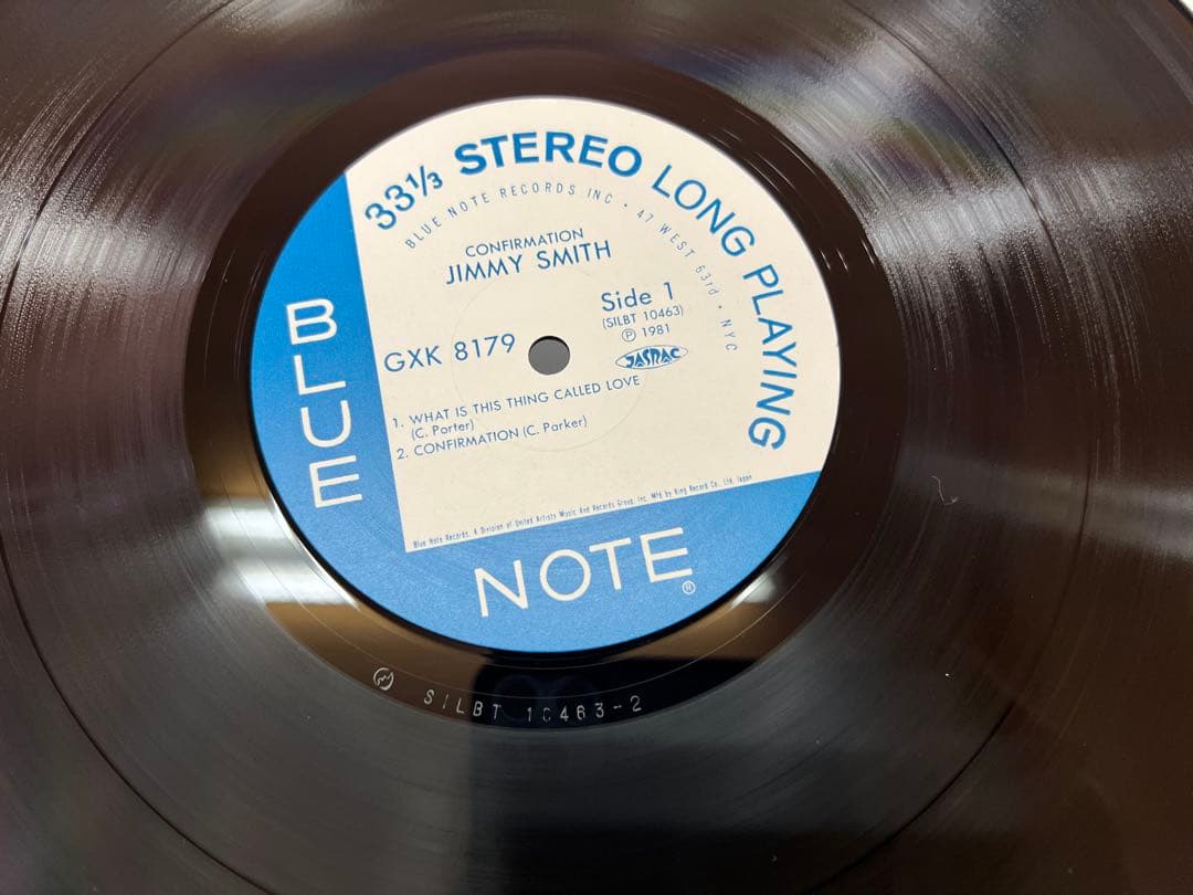 Jimmy Smith Confirmation Blue Note LP 1981 Used Near Mint Pop & Jazz Records | Japansoundstore