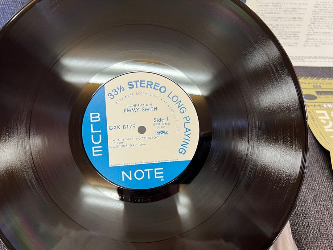 Jimmy Smith Confirmation Blue Note LP 1981 Used Near Mint Pop & Jazz Records | Japansoundstore