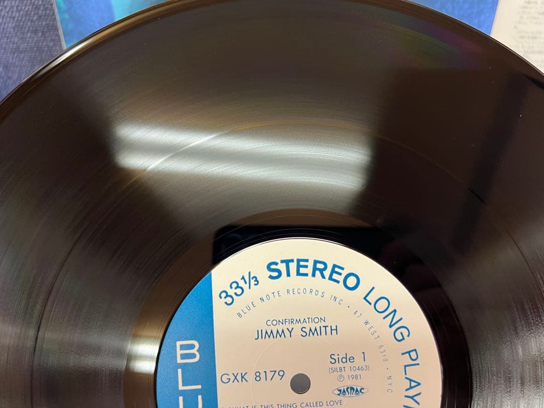 Jimmy Smith Confirmation Blue Note LP 1981 Used Near Mint Pop & Jazz Records | Japansoundstore