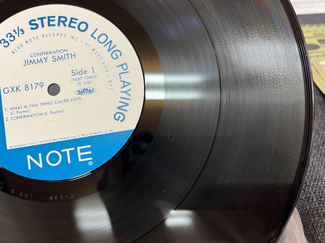Jimmy Smith Confirmation Blue Note LP 1981 Used Near Mint Pop & Jazz Records | Japansoundstore