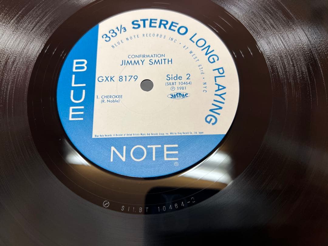Jimmy Smith Confirmation Blue Note LP 1981 Used Near Mint Pop & Jazz Records | Japansoundstore