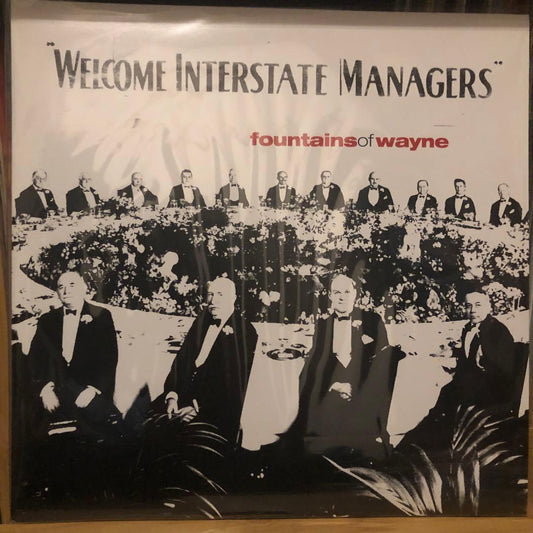 Fountains of Wayne Welcome Interstate Managers Red Vinyl LP Used Rock Album | Japansoundstore